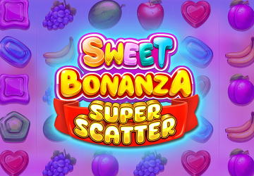 Игровой автомат Sweet Bonanza Super Scatter в Турбо казино